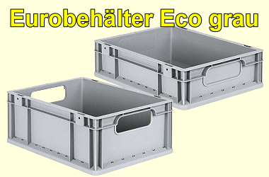 Eurobehaelter Eco grau
